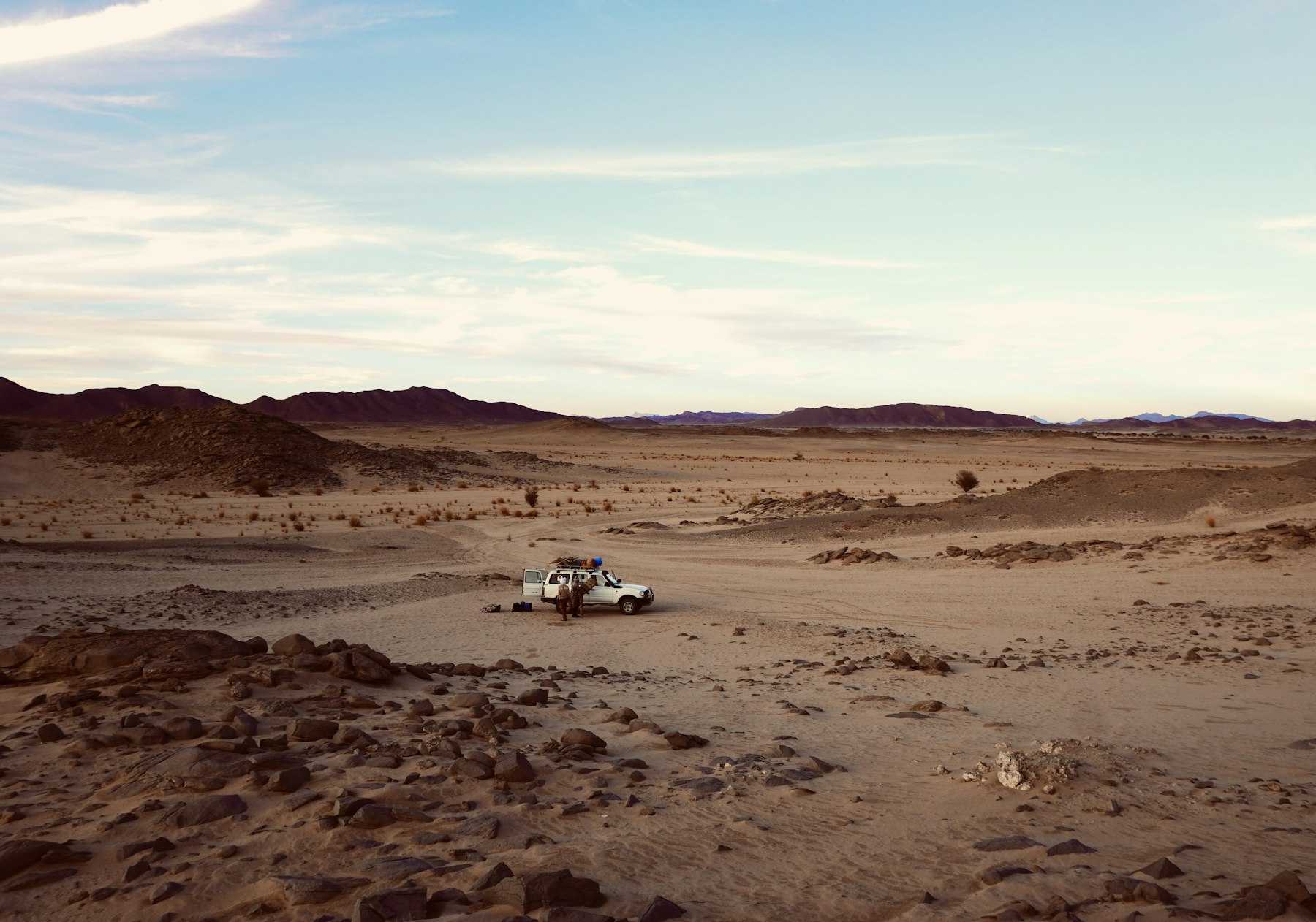 Expédition 4×4 et bivouac dans le Sahara algérien